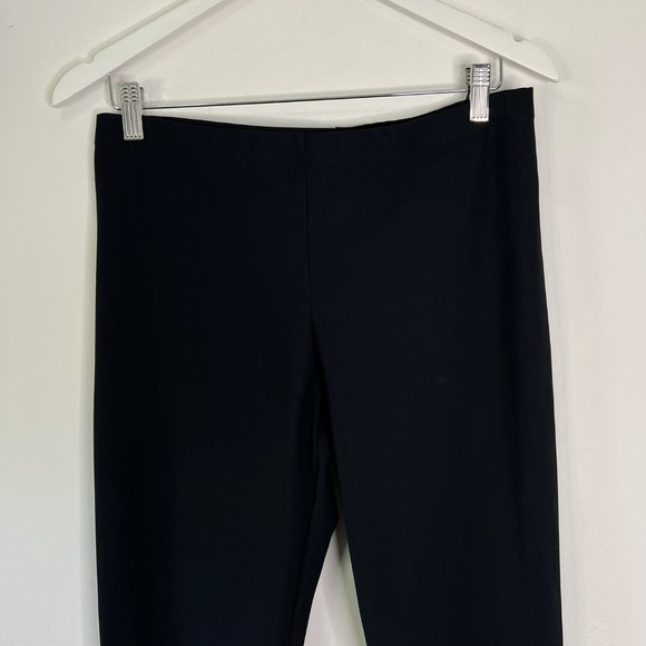 Sarah Pacini Black Elastic Waist Skinny Pants - Picture 2 of 7